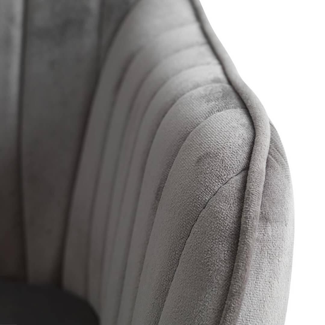 Armchair Velvet Gray – Image 3