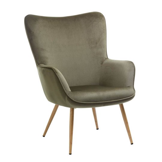 Armchair Corduroy Green